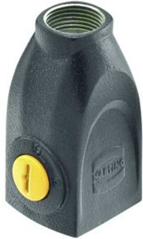 Harting Tüllengehäuse 11200031400 Schwarz - Bild 1