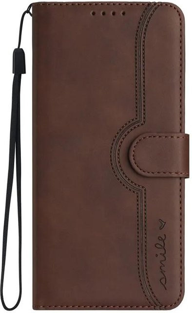 Motorola Klapphülle mit Magnetischem Ständer und Geldbörsen-Funktion für Moto Edge 50 Pro, Edge 5G 2024, X50 Ultra und Edge50 Fusion in Kaffeebraun - Bild 1