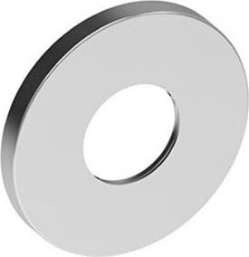 Keuco Wandrosette IXMO rund, Farbe Alu/Finish, Durchmesser: 105 mm - Bild 1