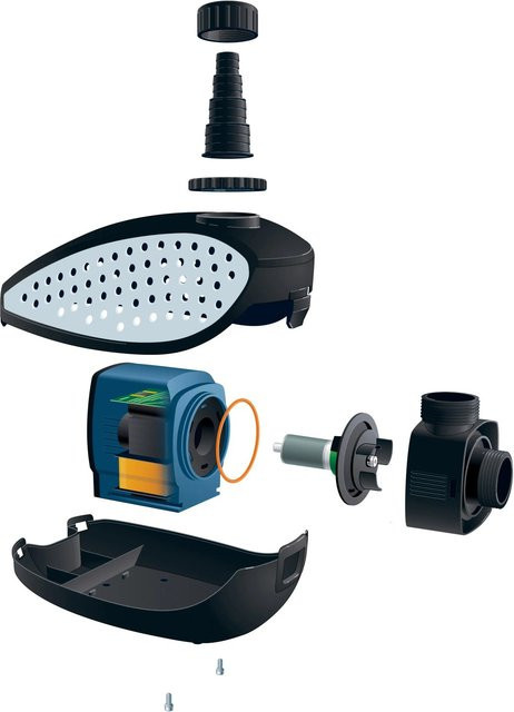 Ubbink Smartmax 2500Fi Filterpumpe für Teich und Bachlauf mit 2700 l/h und 18 W - Bild 1