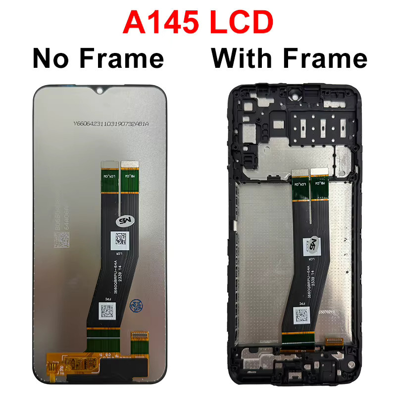 IPS Display mit Touchscreen Digitizer für Samsung Galaxy A14 4G 5G, 6,6 Zoll, Schwarz - Bild 3