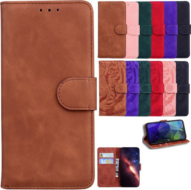 Leder-Flip-Wallet-Schutzhülle für Infinix Hot 40 50 Pro Plus 50i 40i 30i 20i 20S 11S NFC 20 30 PLAY in Schwarz mit Standfunktion - Bild 1