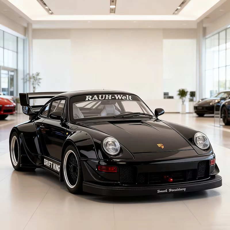 WELLY 993 RWB 911 Supercar Modell Auto, 1:22, Metall, mit Licht und Sound - Bild 4