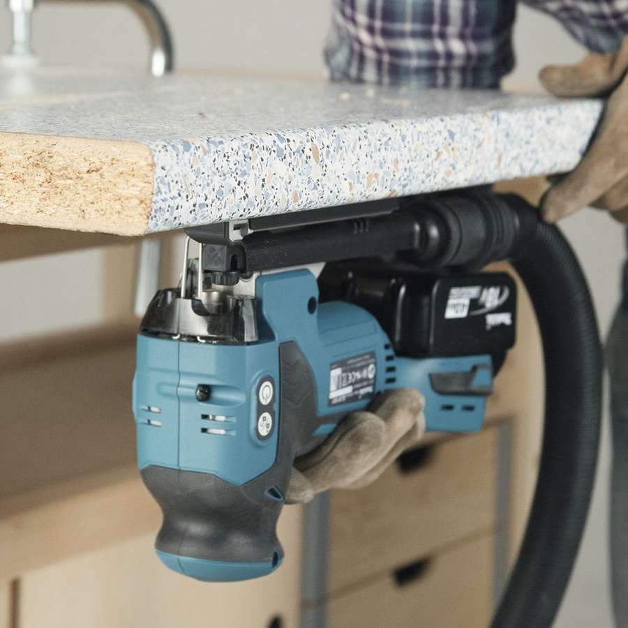 Makita Akku-Pendelhubstichsäge DJV181Z 18V in Türkis (Solo-Version) - Bild 3