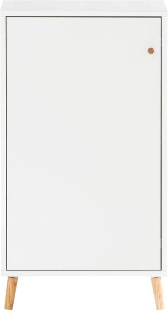 PROREGAL Aktenschrank Jaguar Small in Weiß mit Flügeltüren und Soft-Close-Funktion, Höhe: 92,6 cm, Breite: 51 cm, Tiefe: 41 cm - Bild 1