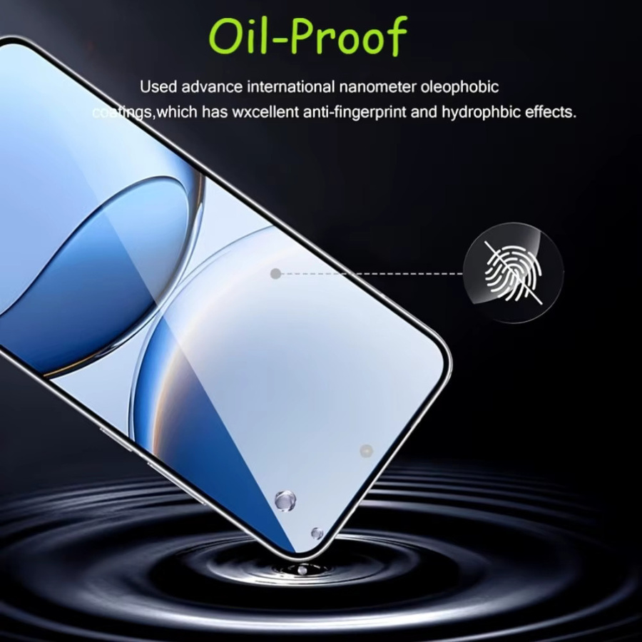 5 Stück Displayschutzfolien aus gehärtetem Glas für Xiaomi Redmi Note 15 Pro 5G, Note 14 4G, 14S, 13, 12, 11 Pro Plus, 12S, 11S, 10S, transparent - Bild 2