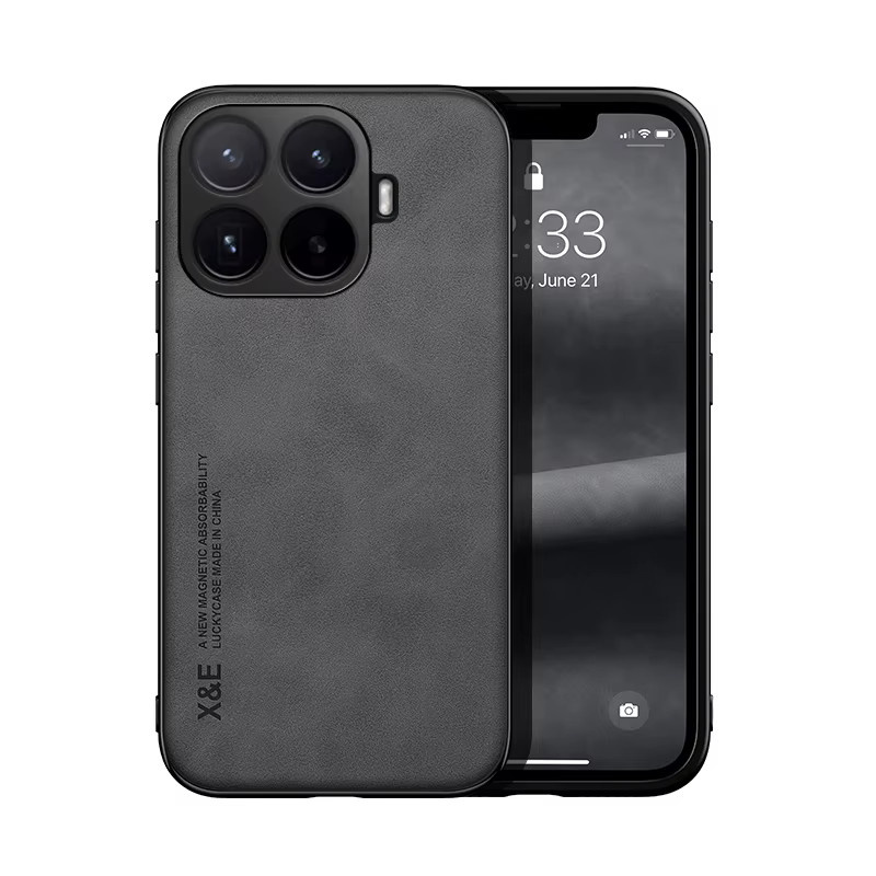 Stoßfeste Magnetische Schutzhülle für Xiaomi Mi 17T Pro 5G mit Autohalterung in Green und Grey - Bild 4