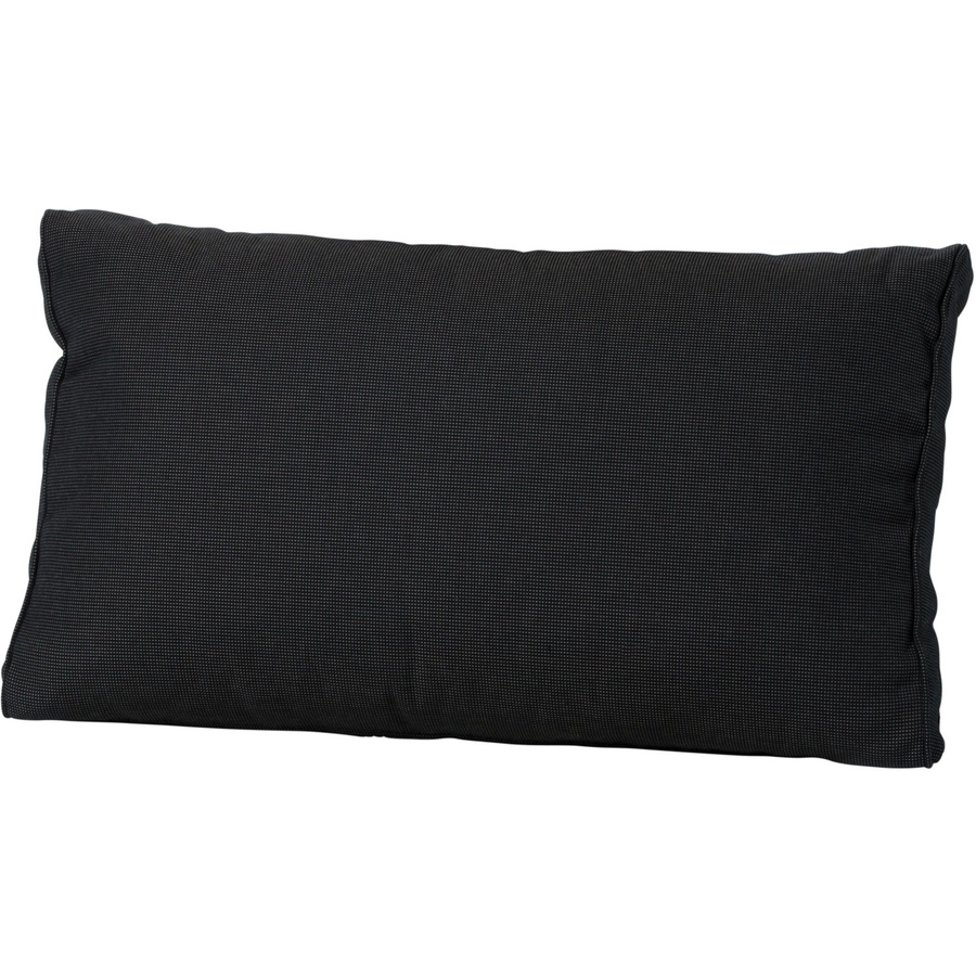 Madison Lounge Rückenkissen Rib in Black aus Acryl - Bild 2