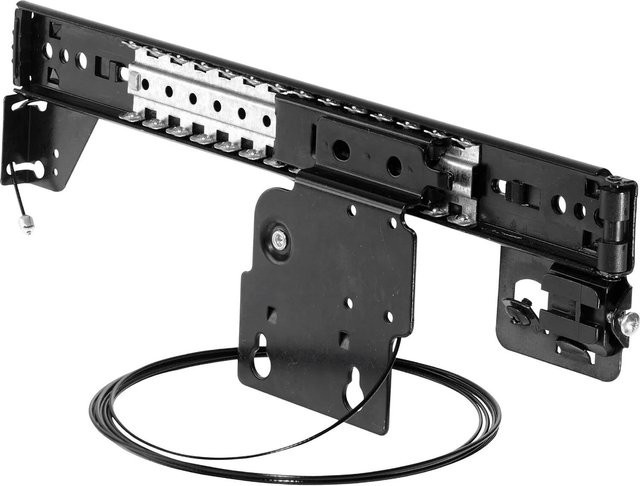 Accuride Beschlägegarnitur 1432 aus Stahl in Schwarz und Chromatiert, Länge: 405 mm - Bild 1