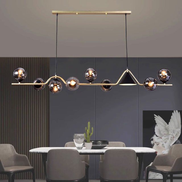 Moderne LED-Glas-Pendelleuchte von yushe als Kronleuchter für die Innenbeleuchtung im Esszimmer - Bild 1