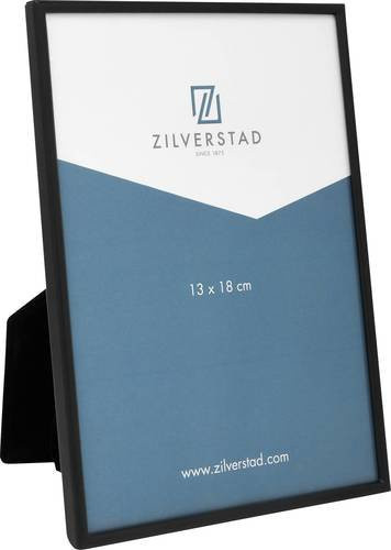 Zilverstad 7985031 Bilderwechselrahmen aus Metall in Schwarz für Papierformat 13 x 18 cm - Bild 1