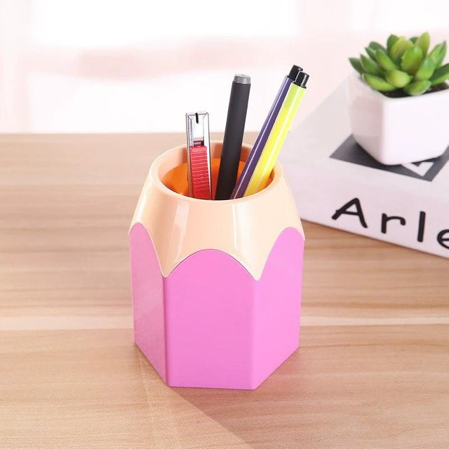 XYNN Stifthalter und Make-up Pinselhalter in Rosa - Bild 1