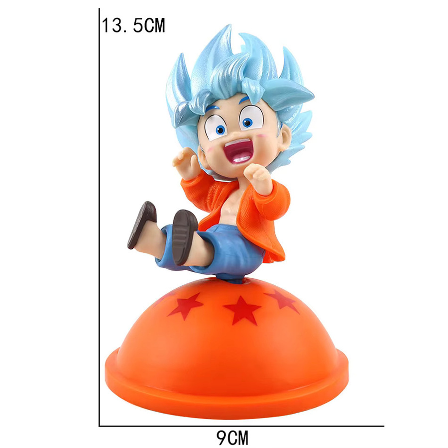 Bandai Son Goku Anime Figur als Kawaii Dekoration für deinen Schreibtisch, Höhe: 14 cm - Bild 2