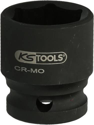 KS Tools Kraft-Steckschlüsseleinsatz aus Chrom-Molybdän in Schwarz - Bild 1