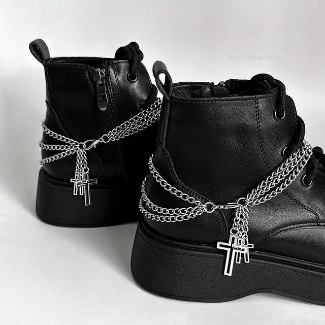 CHUJIE Schuhkette, Edelstahl, Damen - Bild 1