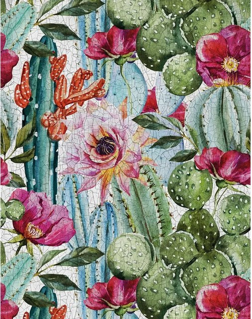 Marburg Fototapete Smart Art Gallery Floral Modern in Bunt aus Vlies - Bild 1