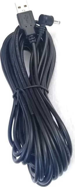 Ring wetterfestes Outdoor-Ladekabel für Stick Up Cam Battery und Spotlight Cam Battery HD, Länge: 7,6 m, schwarz - Bild 1