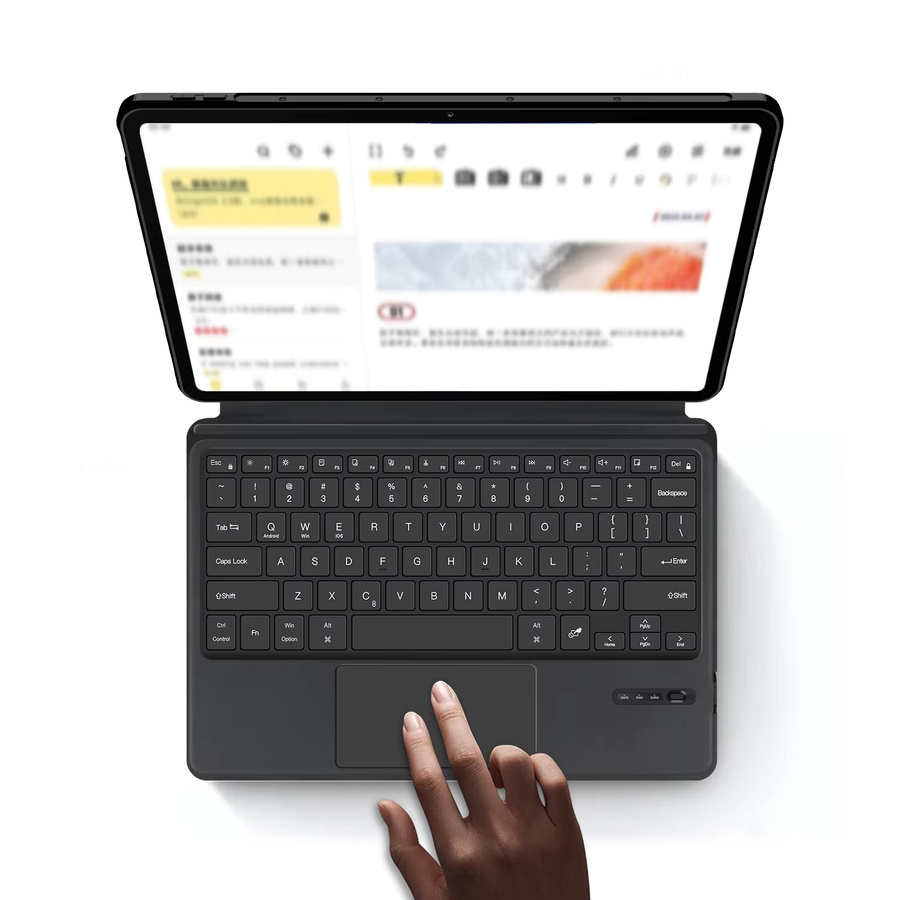 Xiaomi Magic Keyboard mit Touch Trackpad und Smart Case für das Redmi Pad Pro 12,1 Zoll, Schwarz, Bluetooth Wireless Schutzhülle - Bild 4