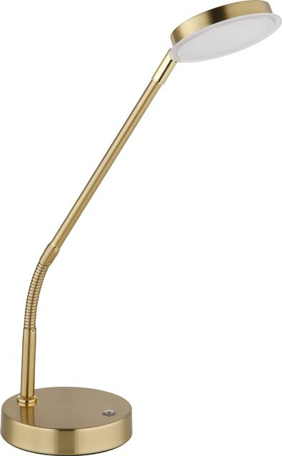 GLOBO Lighting Tischleuchte SILVIO in Messing, dimmbar, B/T/H: 13 x 43 x 53,5 cm - Bild 1
