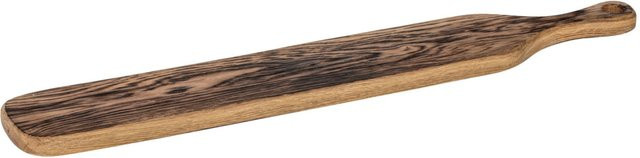 VEGA Servierbrett Burno aus geräuchertem Eichenholz in Braun, L x B x H: 65 x 10 x 2 cm - Bild 1