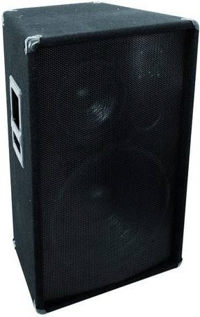 Omnitronic TMX-1530 Passiver PA Lautsprecher mit 15 Zoll Tieftöner in Schwarz, 500W - Bild 1