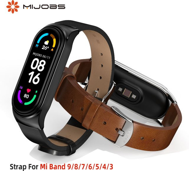 MIJOBS Uhrenarmband PU-Leder, Unisex - Bild 1
