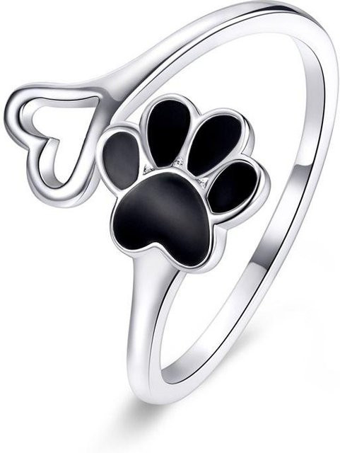 WOSTU Ring, 925 Silber, Katze, Damen - Bild 1