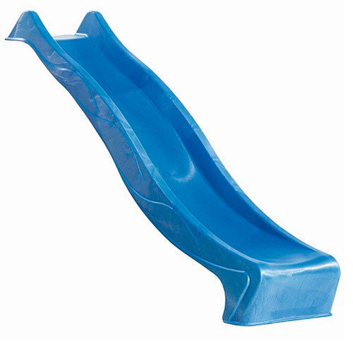 Karibu Wellenrutsche Wasserrutsche blau Kunststoff - Bild 2
