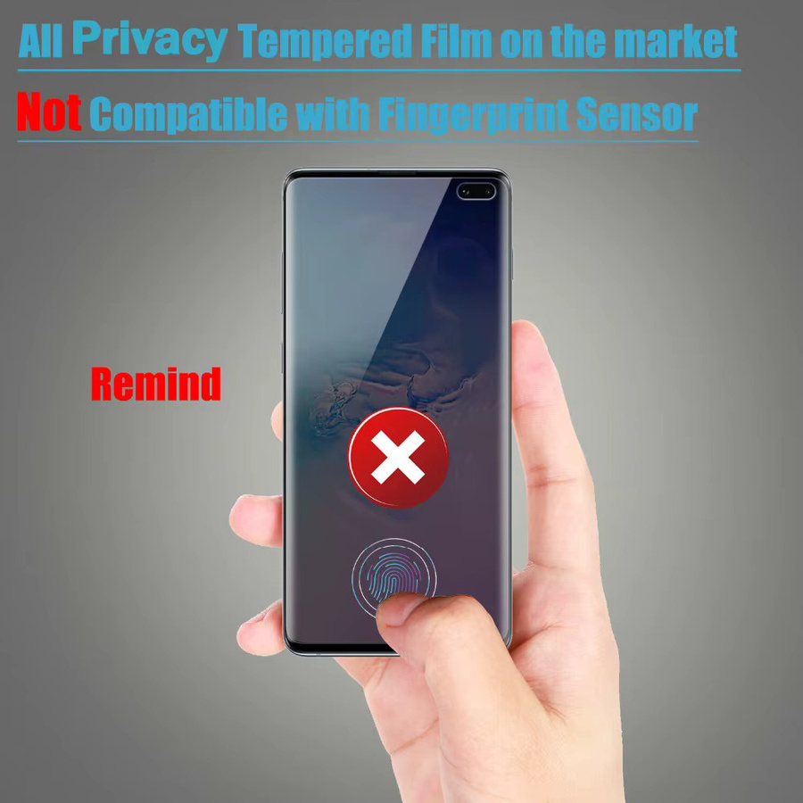 Honor Displayschutzfolie aus gehärtetem Glas mit 3D-Wölbung und Privacy-Anti-Spy-Funktion in Transparent - Bild 4