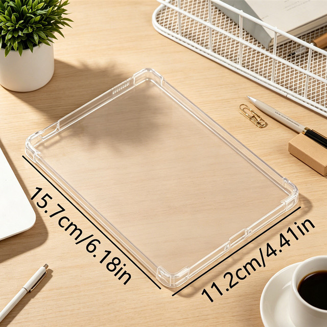 Transparente TPU-Schutzhülle für Bigme B6 E-Reader 6 Zoll, Ultraschlanke Stoßfeste Rückseiten-Abdeckung - Bild 1