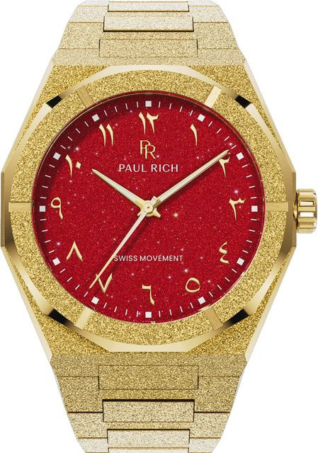 Paul Rich Herrenuhr, Quarz, Edelstahl, 43 mm, 5 ATM - Bild 1