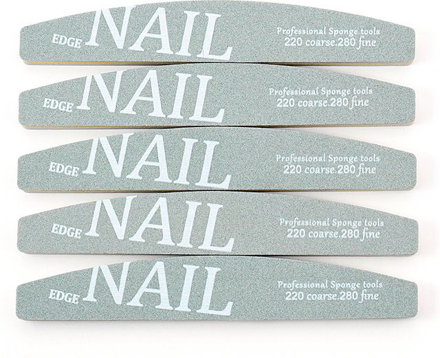 JEARLYU Polierfeilen, 5 Stück, Grey Green, Unisex - Bild 1