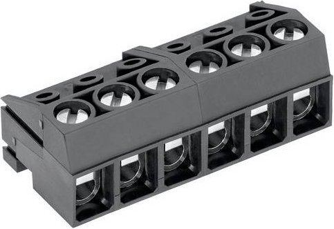 PTR Hartmann Leiterplattensteckverbinder Schwarz mit 11 Polen und 5mm Rastermaß 50130110001E - Bild 1