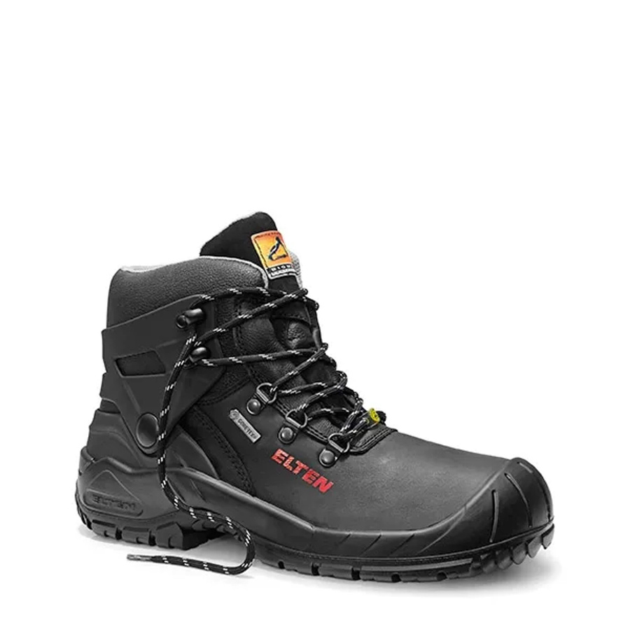 Elten Sicherheitsschnürstiefel Renzo Biomex GTX ESD S3 CI aus Rindleder in Schwarz, Größe 50 - Bild 2