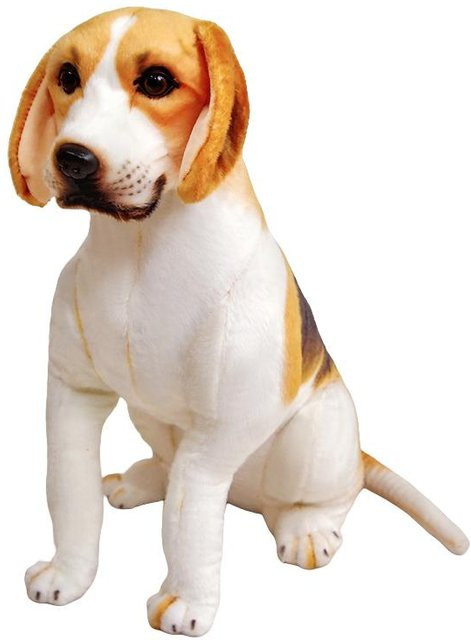 Beagle Hundespielzeug Stofftier, Plüschtiere, 55cm, Braun - Bild 1