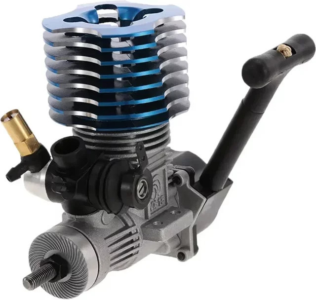 HSP Vertex 18 Motor Nitro Power, 2,74 cc, mit Seilzugstarter, Zündkerze, für 1/10 1/8 RC Modellauto Buggy - Bild 1