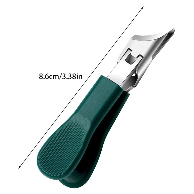 JCSYFAC Nagelschere für die Fußpflege, Edelstahl, Metallic - Bild 5