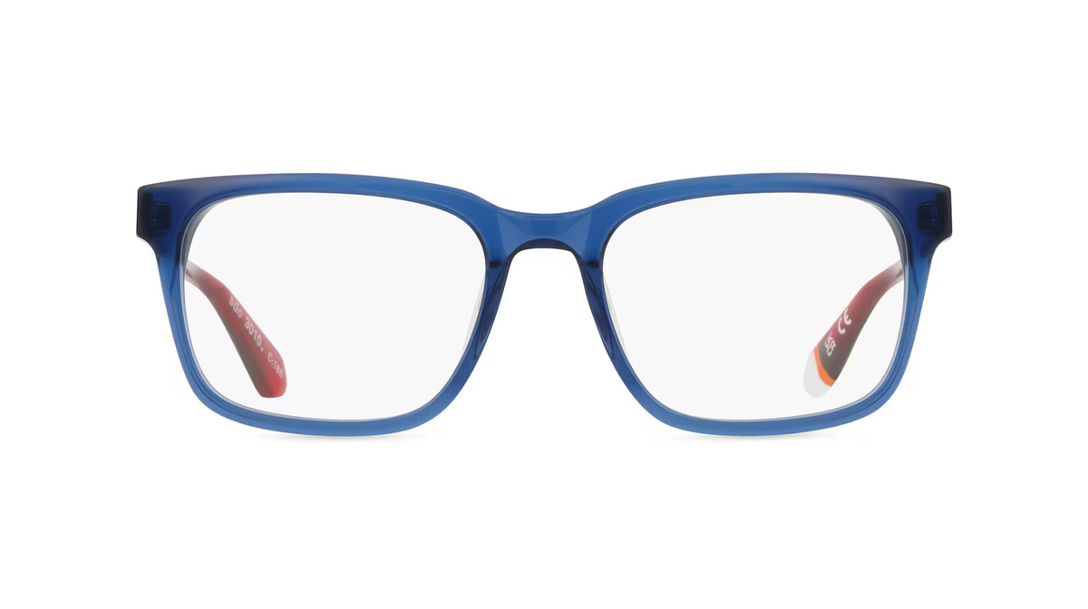 Superdry SDO 3010 Korrektionsbrille Damen, Vollrand, Quadratisch, Metall, blau - Bild 1