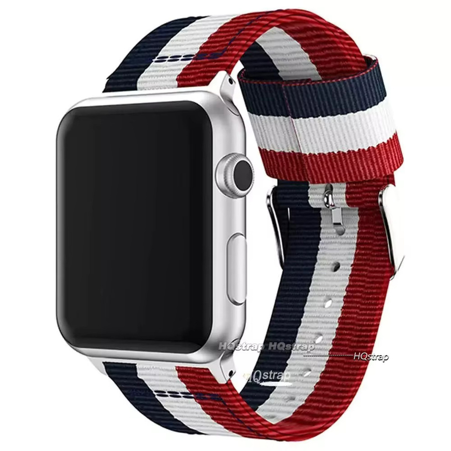 HQstrap Uhrenarmband Nylon, Textil/NATO, Bunt, Unisex - Bild 1