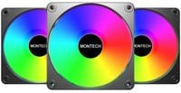 Montech GF120R V2 ARGB Gehäuselüfter in Schwarz, Weiß oder Multicolour - Bild 1