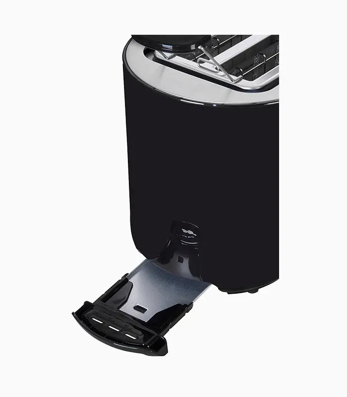 Exquisit TA 6103 Toaster in Schwarz mit Kabelaufbewahrung - Bild 3