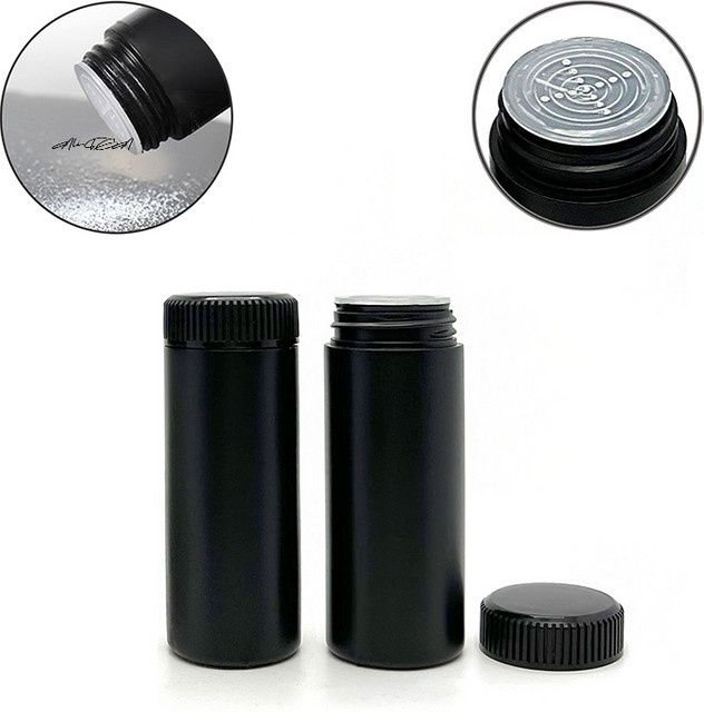 HNKMP Talkumpuder-Flasche, nachfüllbar, Kunststoff, 60/100 ml - Bild 1