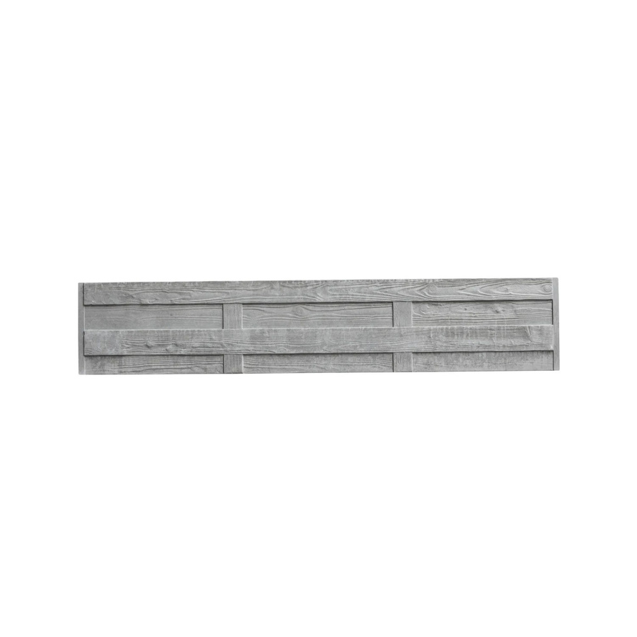 Beckers Betonzaun-Platte Elegant in Betongrau, B/H/T: 38,5 x 200 x 3 cm - Bild 2
