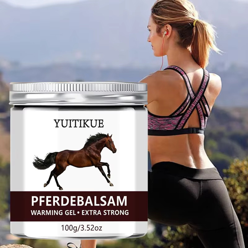 YUITIKUE Pferdebalsam Wärmegel, 100g, Körperpflege - Bild 3