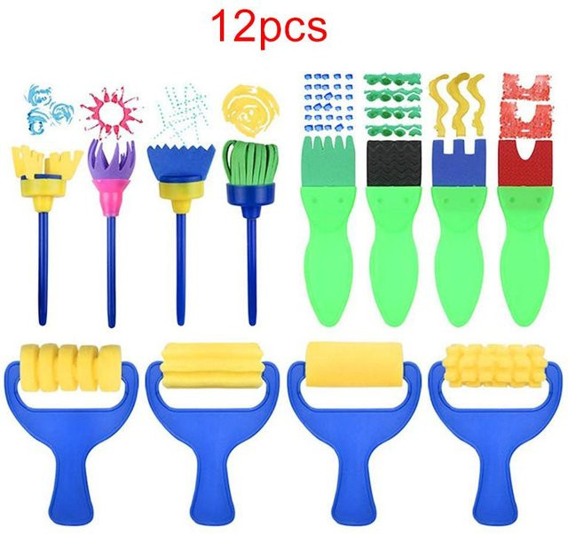 Binchi Mal Schwamm Pinsel Set, Zeichenspielzeug, ab 3 Jahre - Bild 1