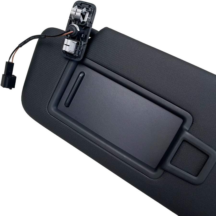 DAZOO Sonnenblende Panel mit Make-up-Spiegel für VW ID3, ID6 und ID6X in Schwarz und Grau, Teilenummer 5GG857551 5GG857552 - Bild 3