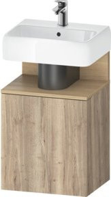 Duravit Waschtischunterschrank Qatego in Natur/Ei Marmor, B/T/H: 44 x 35 x 64,5 cm - Bild 1