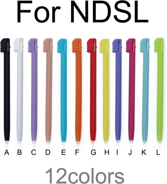 ChengHaoRan Touchscreen Stift Set mit 12 Farben, 5 Stück, für NDS Lite und DS Lite, Mehrfarbig - Bild 1