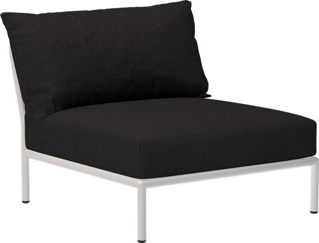 HOUE Level 2 Lounge Stuhl mit Kissen in Muted White - Bild 1