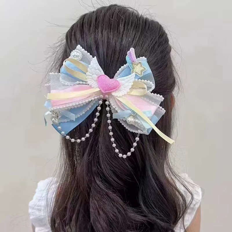 Sommer6 Haarspangen mit Schleife, Kinder - Bild 3